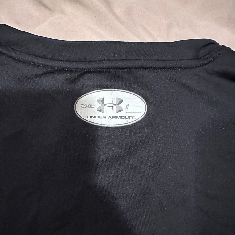 Under Armour Black Long sleeve T-Shirt 2XL Cold Gear